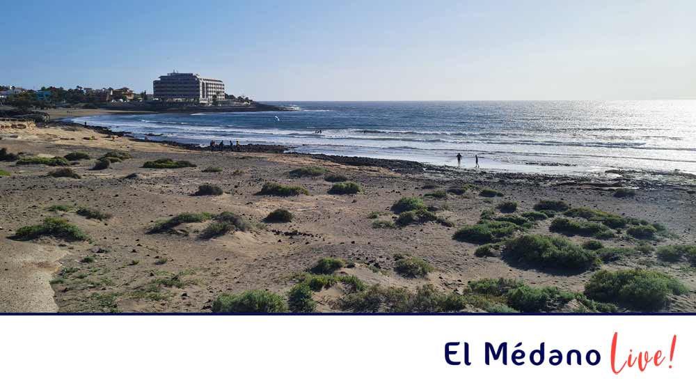 Playa La Jaquita en El Médano