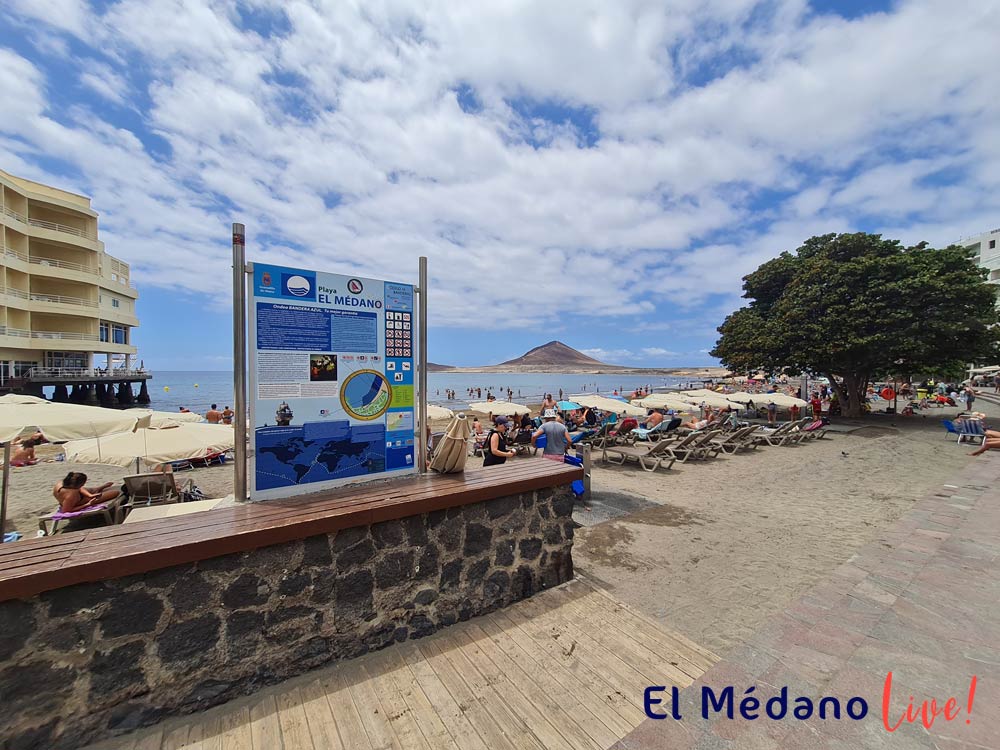 Playa de El Médano en Tenerife