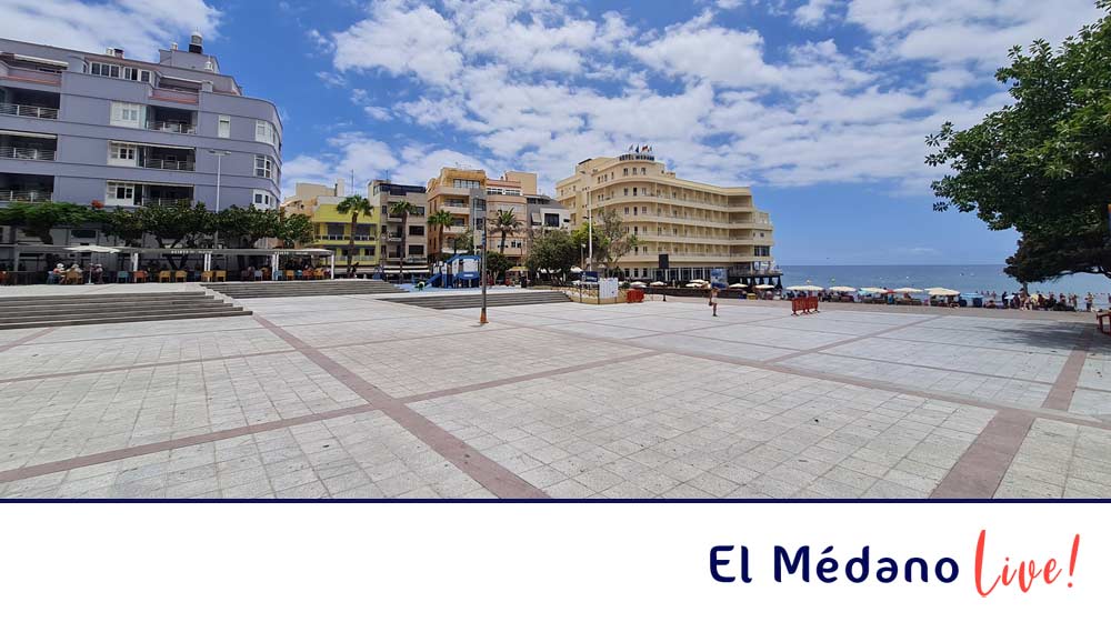 Plaza de El Médano en Granadilla de Abona, Tenerife Sur
