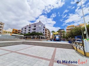 Plaza de El Médano en localidad de El Médano, Granadilla de Abona, Tenerife Sur